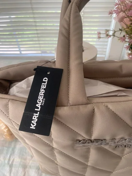 Karl Lagerfield Quitled Tote Bag - Picture 7 of 9